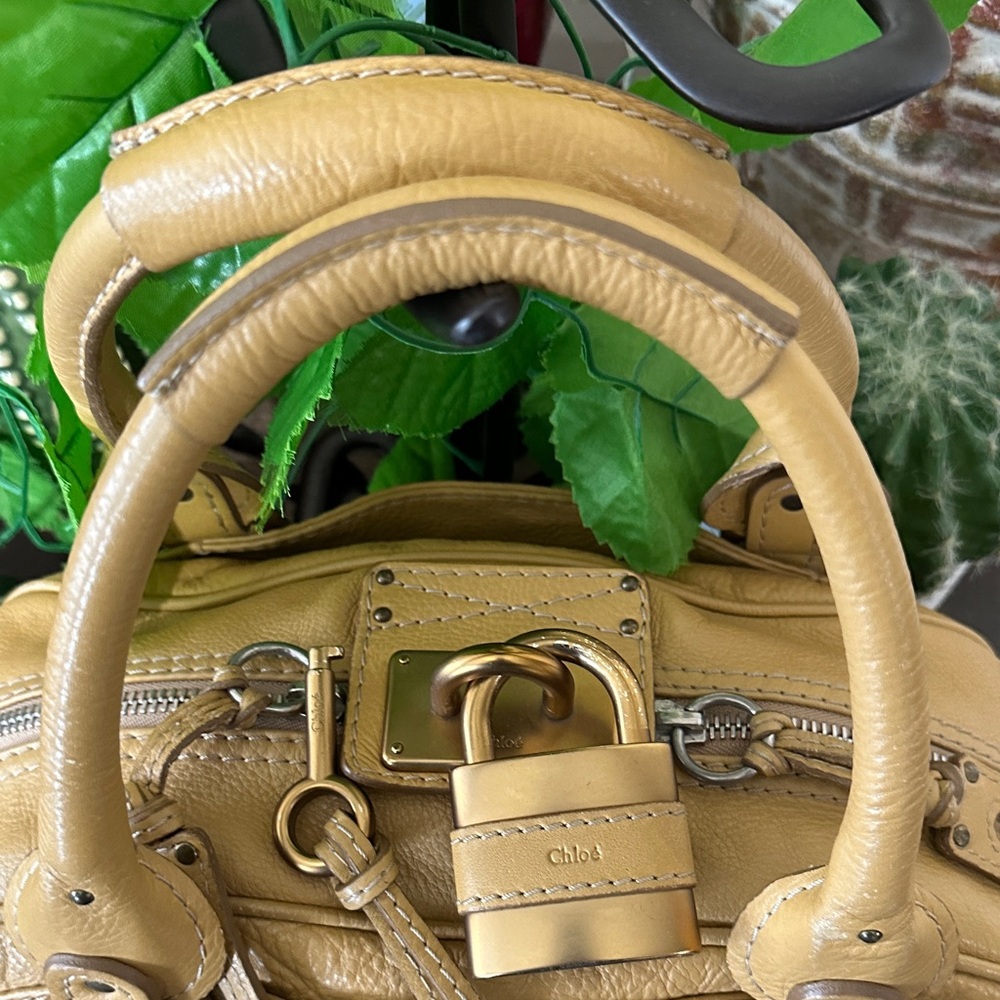 Chloe Paddington Shoulder Mustard Leather Satchel and wallet - Picture 14 of 16